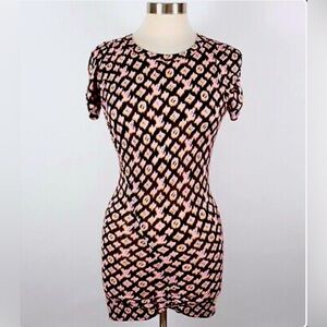 additional listing  Louis Vuitton Blurred Monogram Ruched  Mini Dress- sale